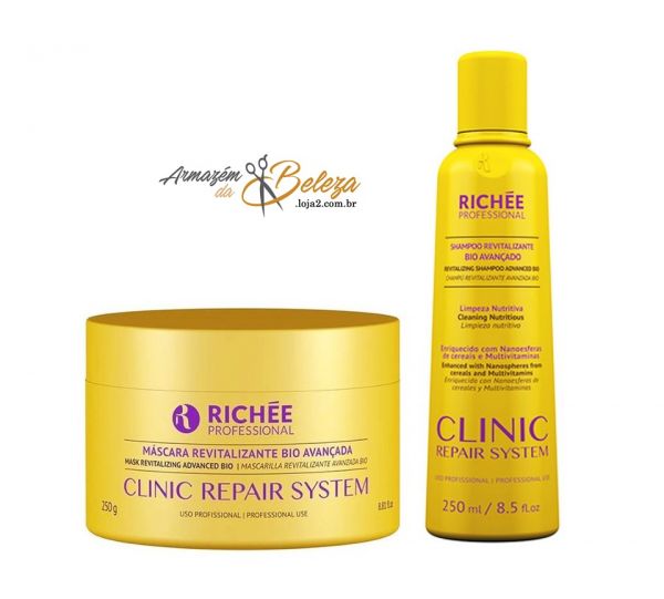 Shampoo  + Máscara - Clinic Repair System Richée