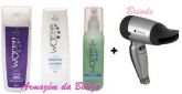 Kit Shampo Dark +Condicionador Total Repair- 250ml cada+ Versatille 150ml+ BRINDE(secador de viagem)