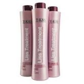 Kit Y-Kas Redutor de volume Liss Treatment Rubi- FRETE GRÁTIS - 3x1Lt.