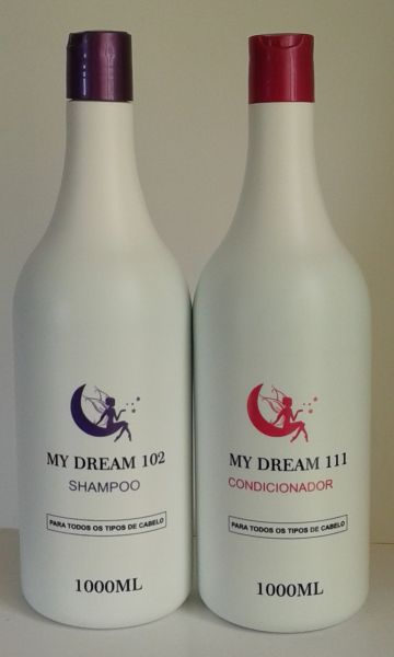 Shampoo + Condicionador * - My Dream Profissional* para lavatório - 1 Lt. cada